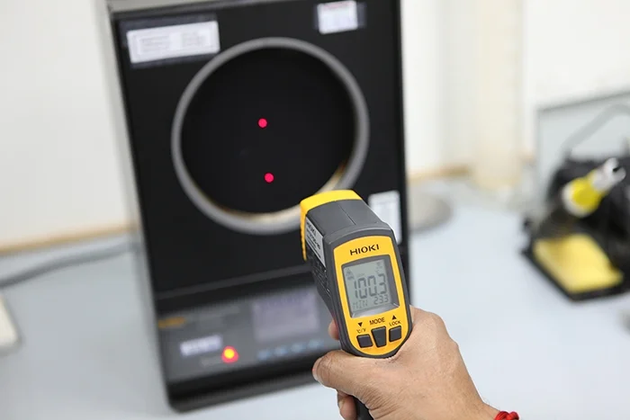 Temperature calibration at the Dammam laboratory